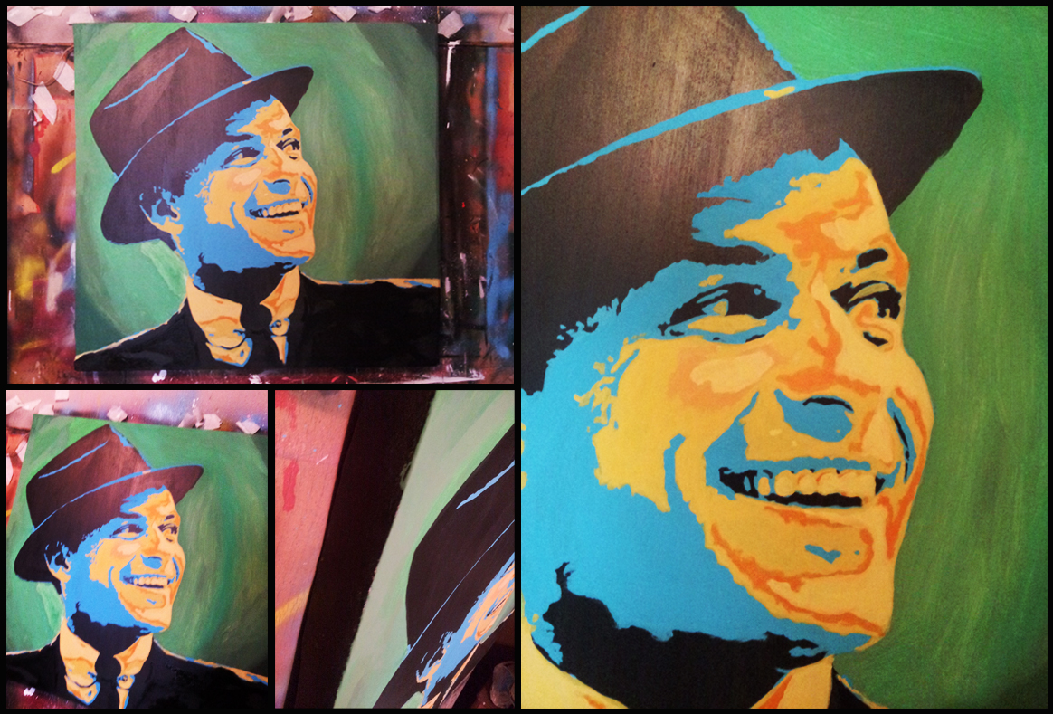 frank sinatra painting